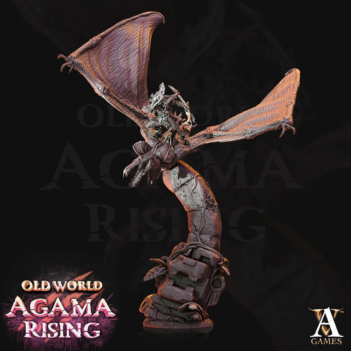 Quetzal Riders Fantasy Miniatures alternate view 2
