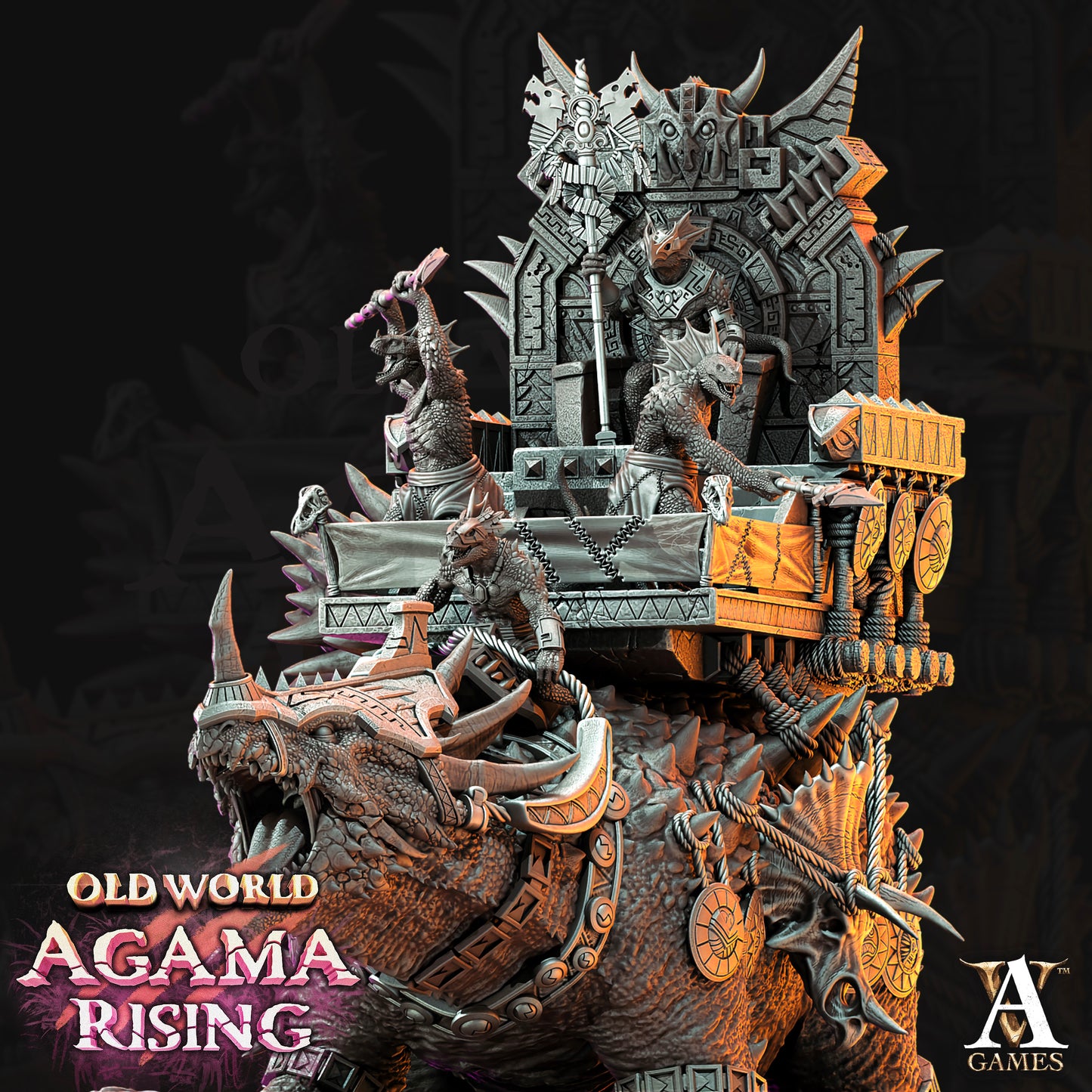 Titanoceratus Warband Fantasy Miniatures