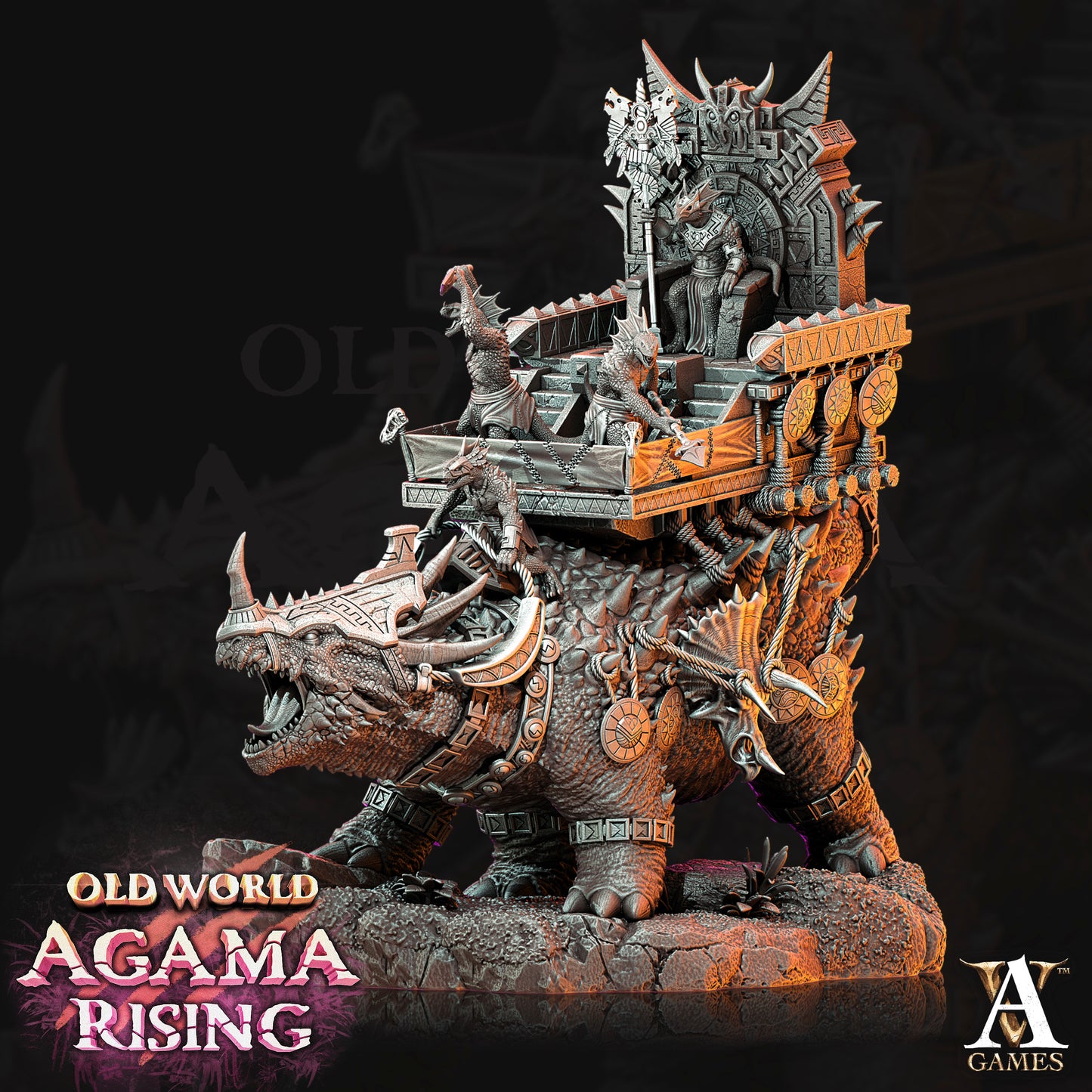 Titanoceratus Warband Fantasy Miniatures alternate view 2