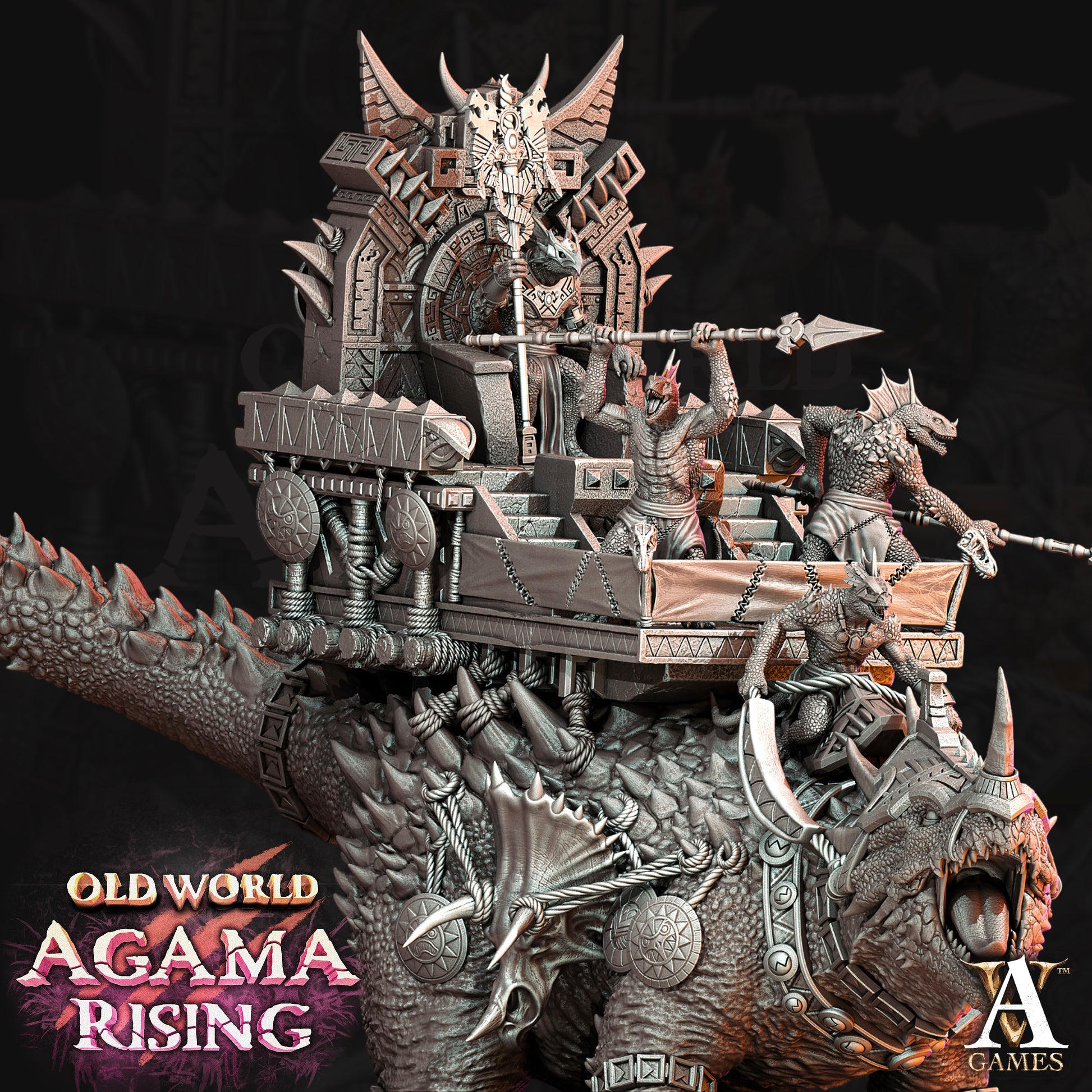 Titanoceratus Warband Fantasy Miniatures alternate view 3