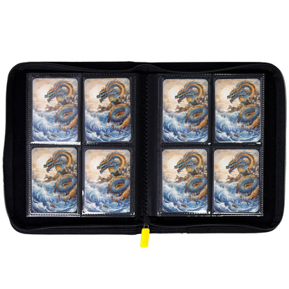 Sanseking 9-Pocket PU Zipper Card Binder - 360 Cards - official Sanseking detail and feature view 3