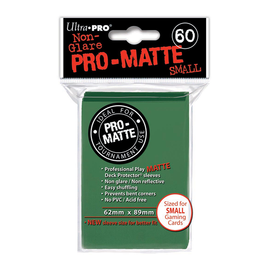 Ultra Pro Japanese Pro-Matte Sleeves - Green