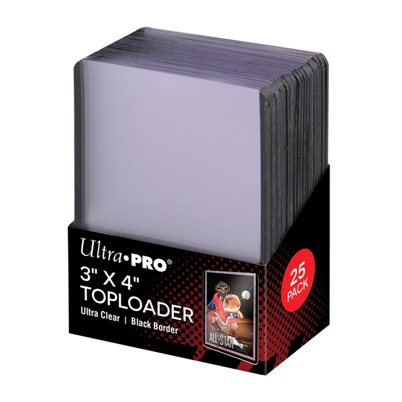 Ultra Pro 3" x 4" Top Loaders - 25 Pack