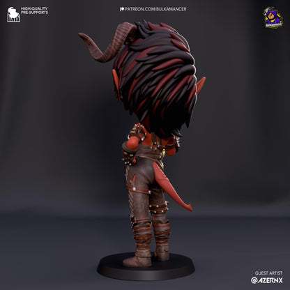 Karlach Chibi Figure - Baldur’s Gate 3 - Alternate view 2