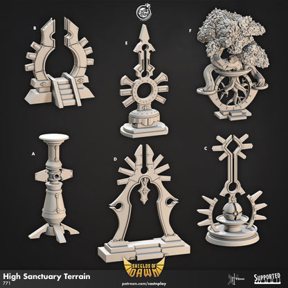 High Sanctuary Terrain Miniature