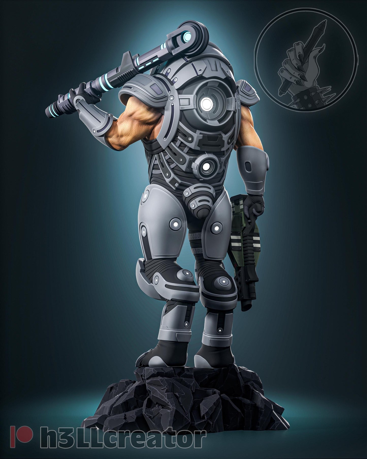 Grunt Figure - Mass Effect - Alternate view 3