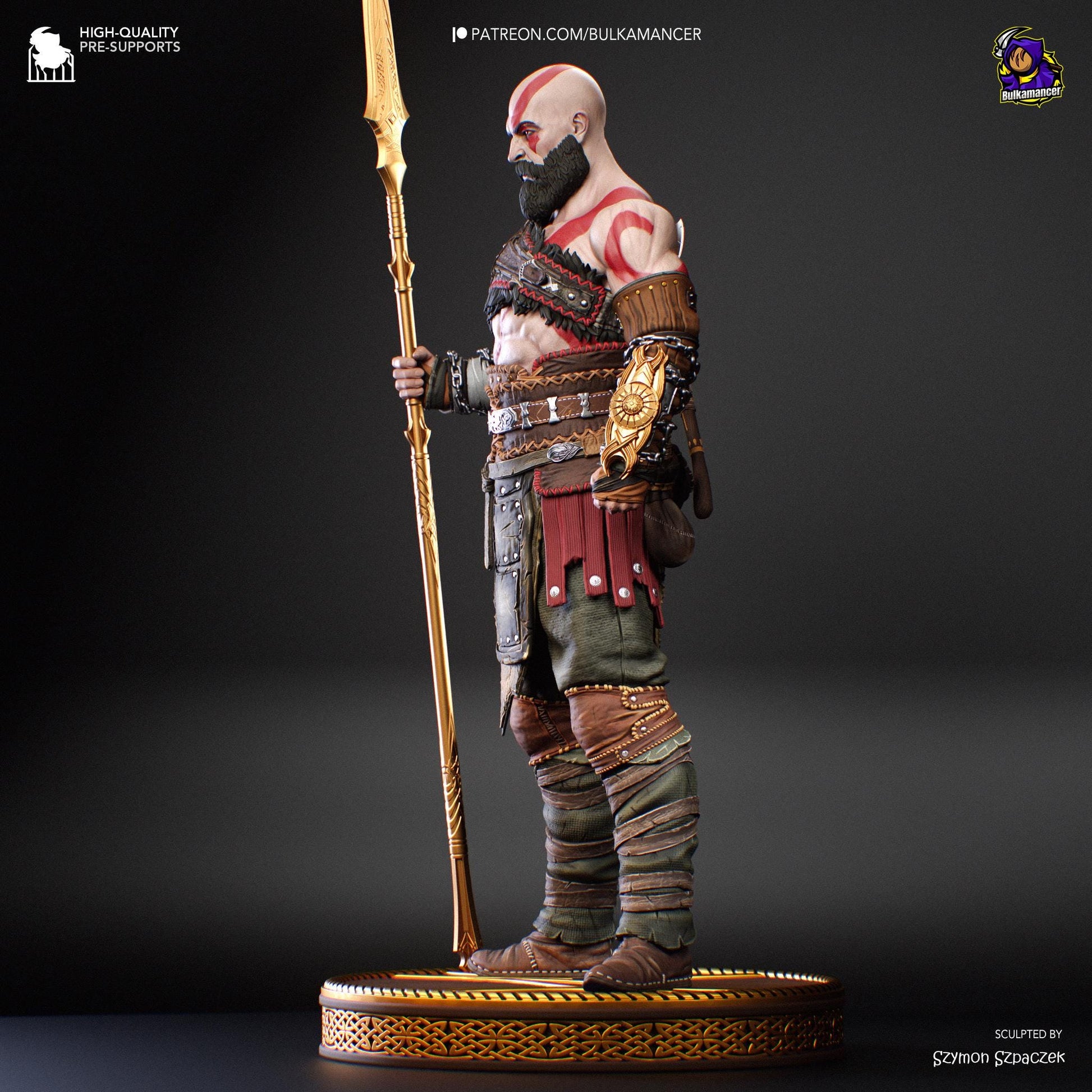 Kratos God of War Figure - Alternate view 3