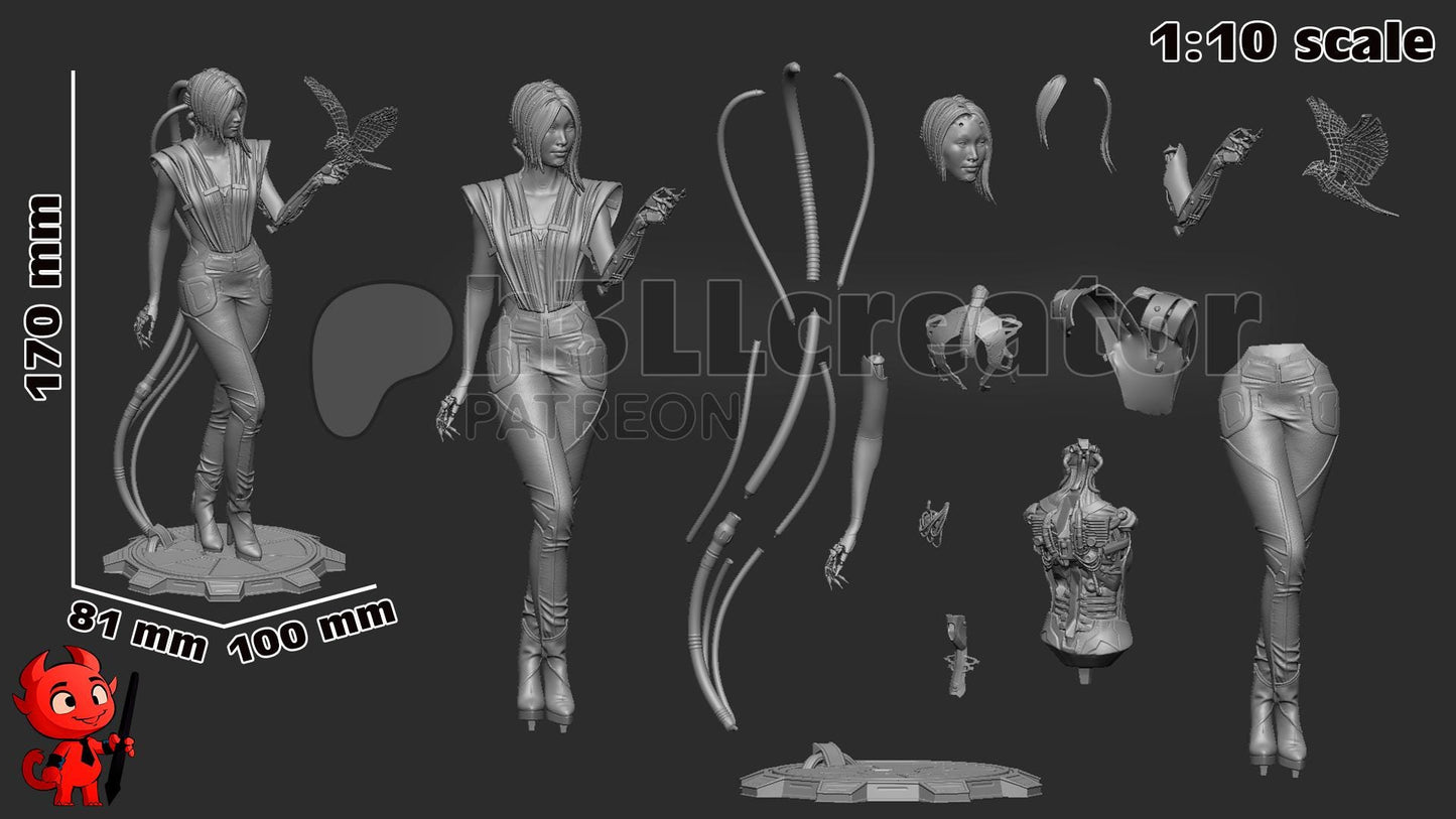 Songbird Figure - Cyberpunk 2077 - Alternate view 8