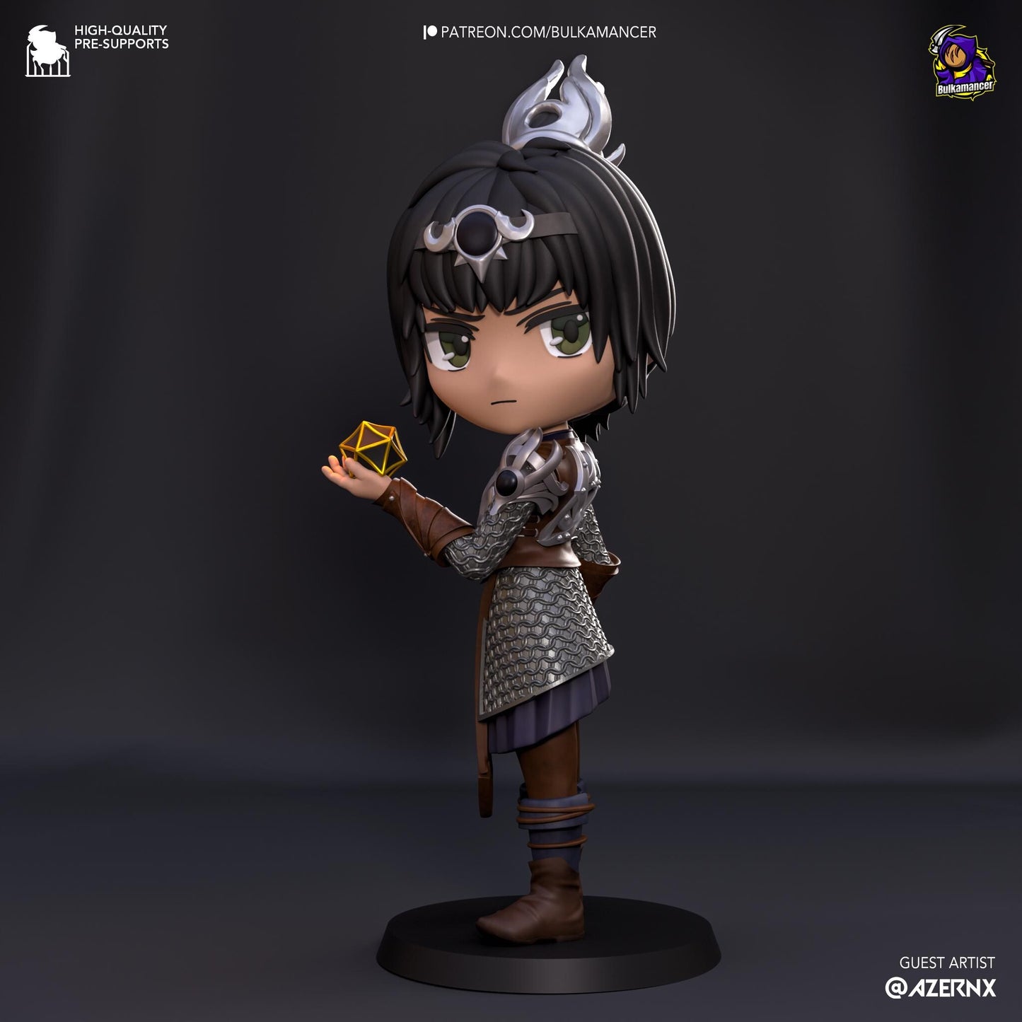 Shadowheart Chibi Figure - Baldur's Gate 3 - Alternate view 3