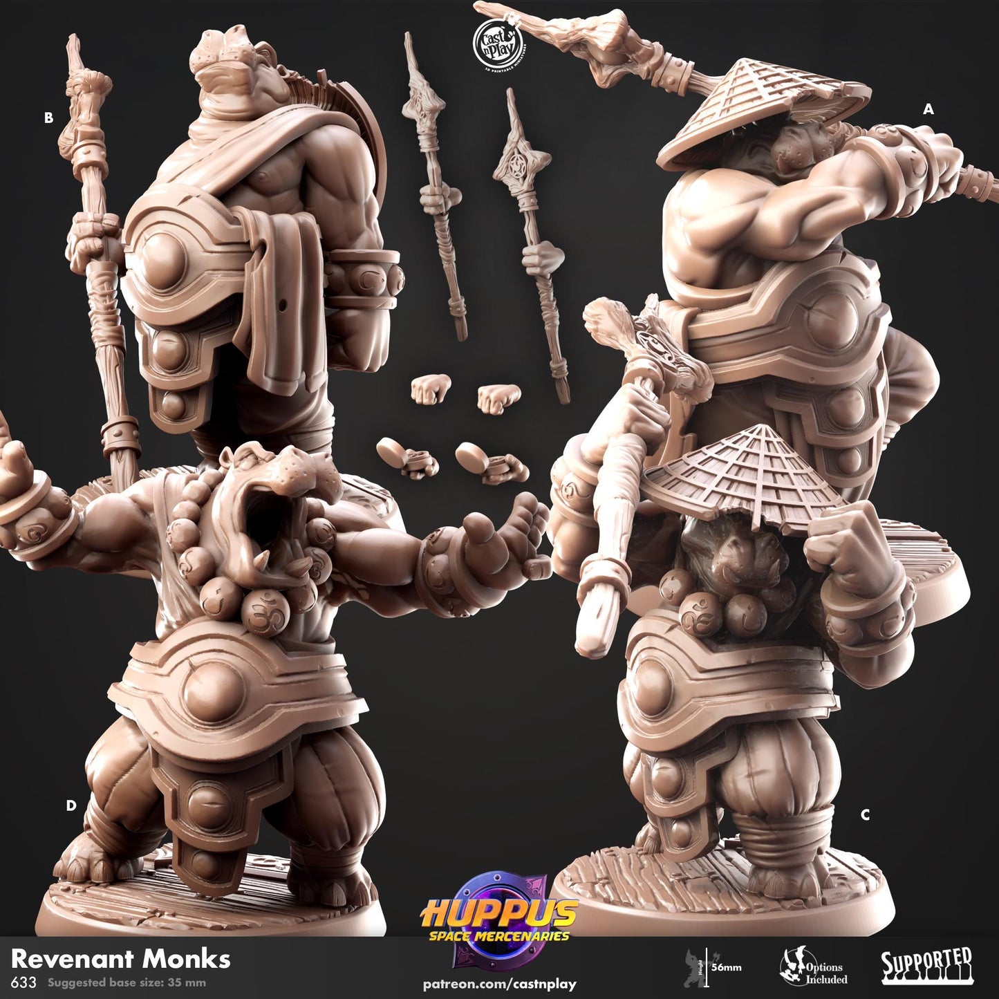 Giff Monk Miniature