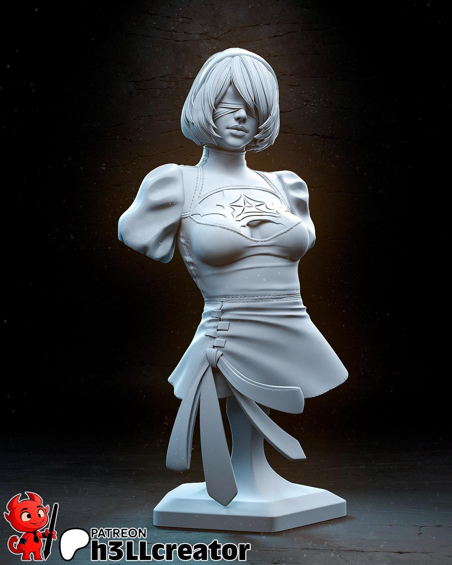 2B YoRHa No. 2 Type B Bust