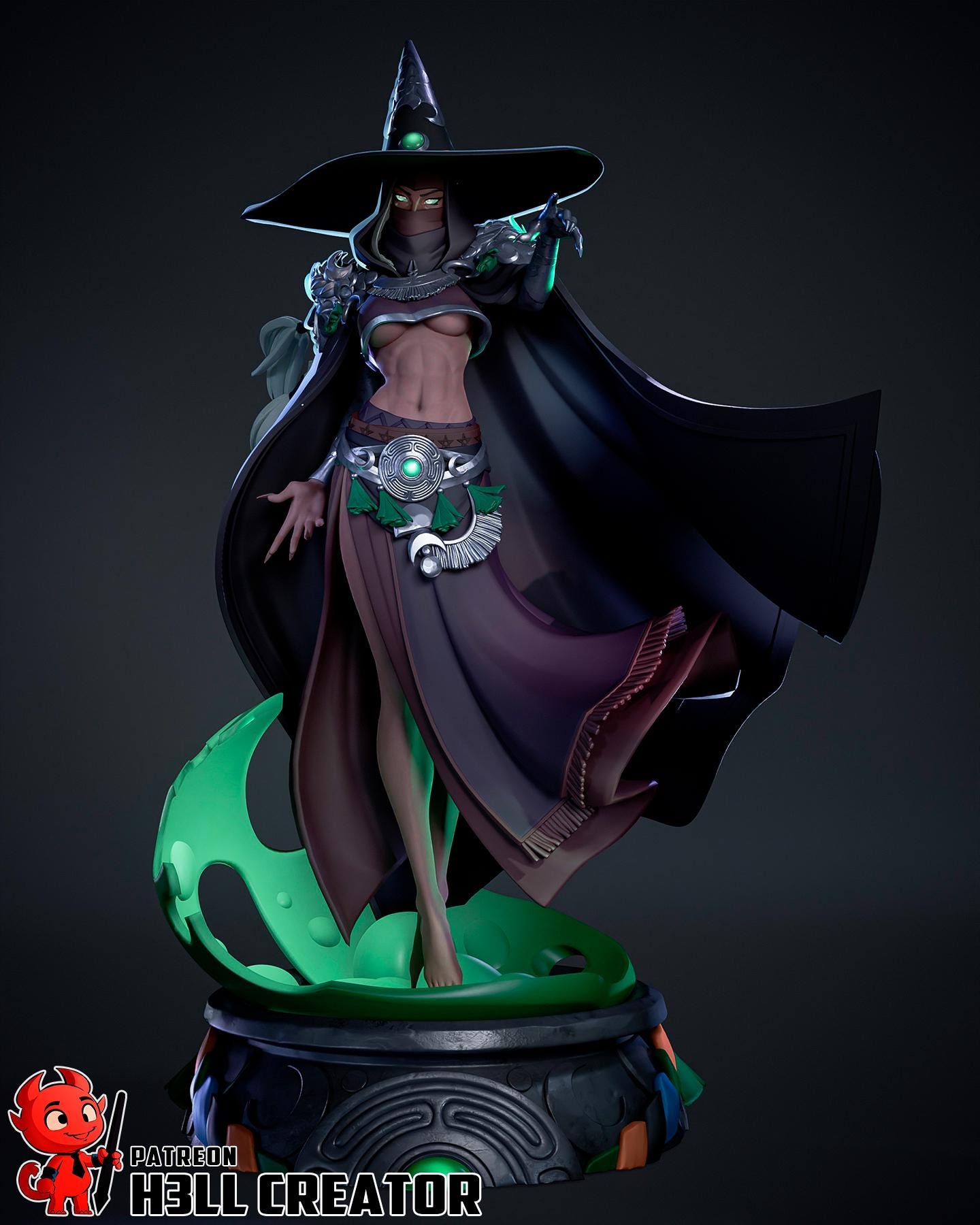 Hecate 2 Figure - Hades - Alternate view 2