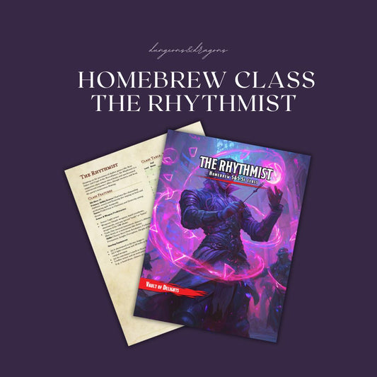 Rhythmist Homebrew Class Guide