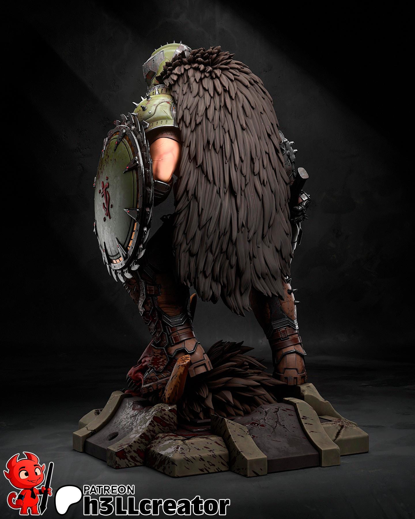 Doomguy Figure - Alternate view 2