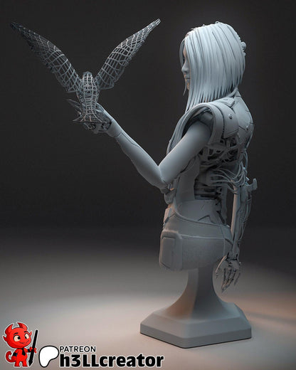 Songbird Bust - Alternate view 2