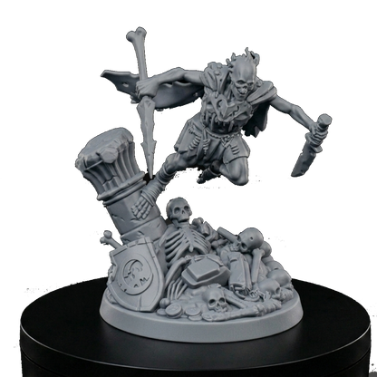 Undead Assassin miniature by Late Night Miniatures