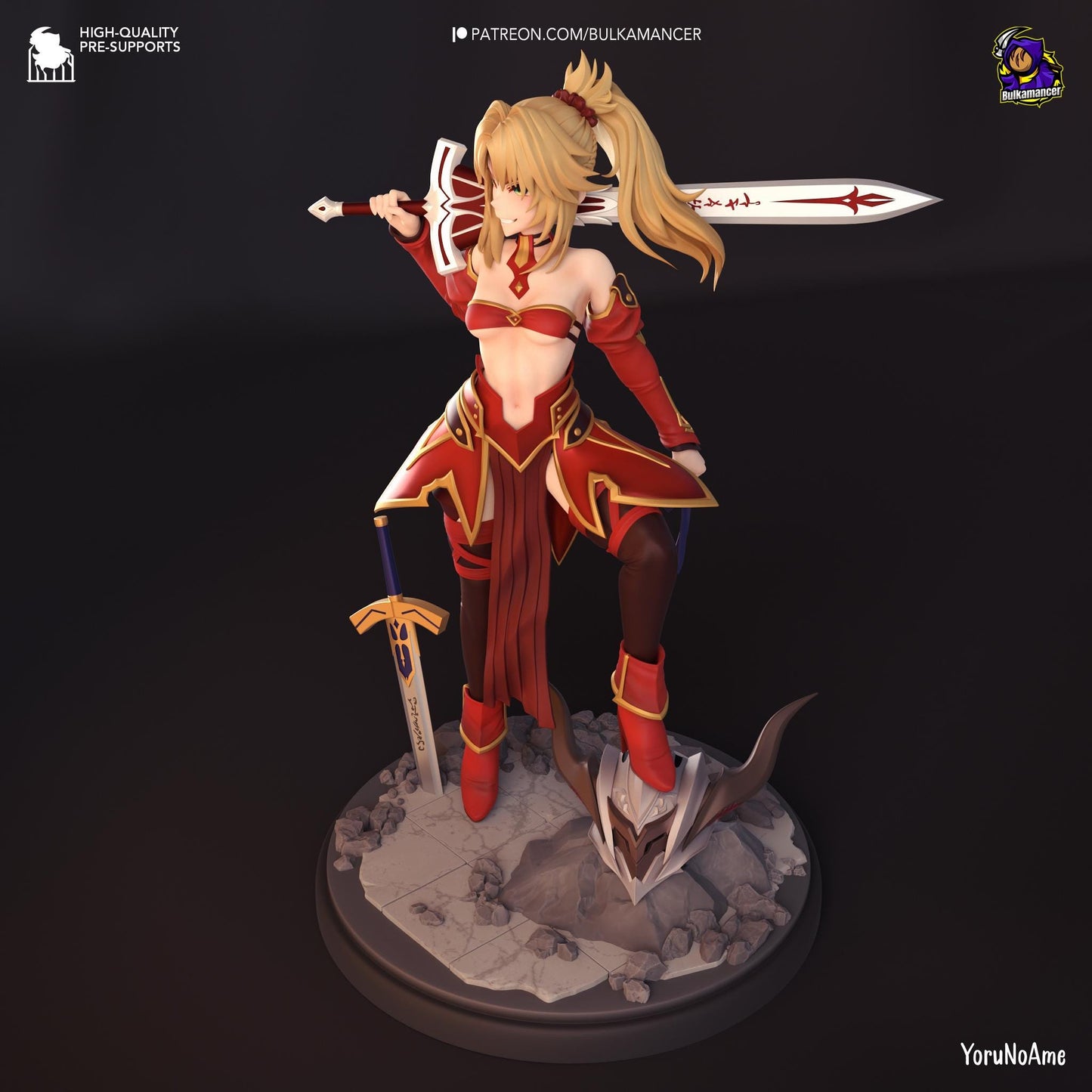 Mordred Fate Figure - Alternate view 2