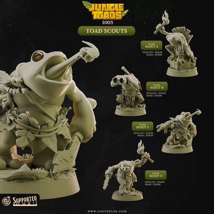 Grung Druid Miniature