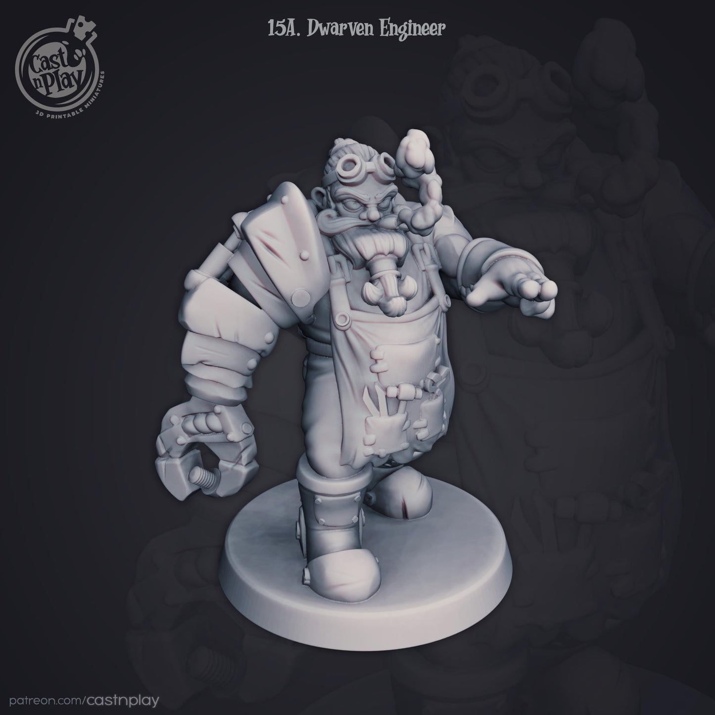 Dwarf Artificer Miniature