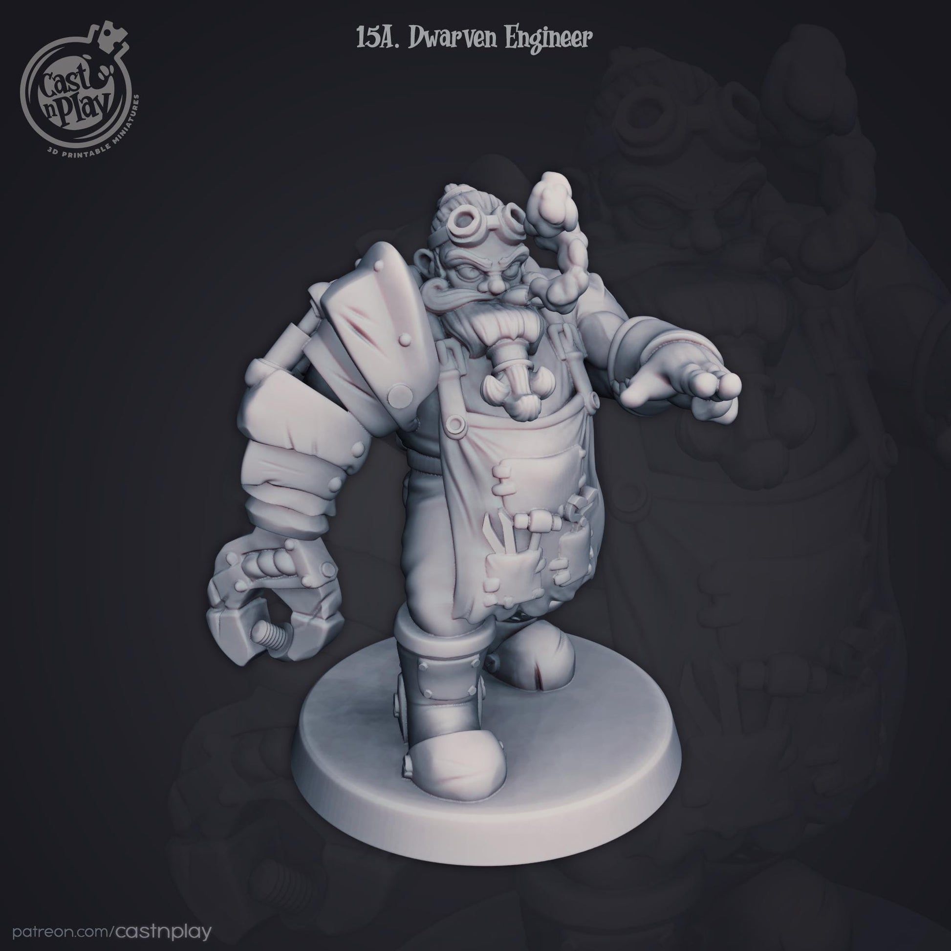 Dwarf Artificer Miniature