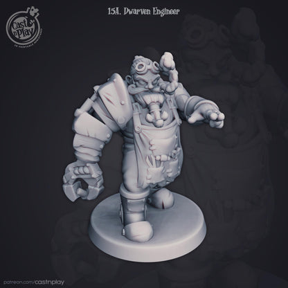 Dwarf Artificer Miniature