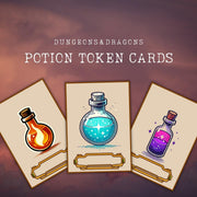 Potion Tokens - digital download preview