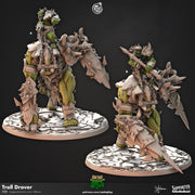 Troll Miniature - resin tabletop miniature front view