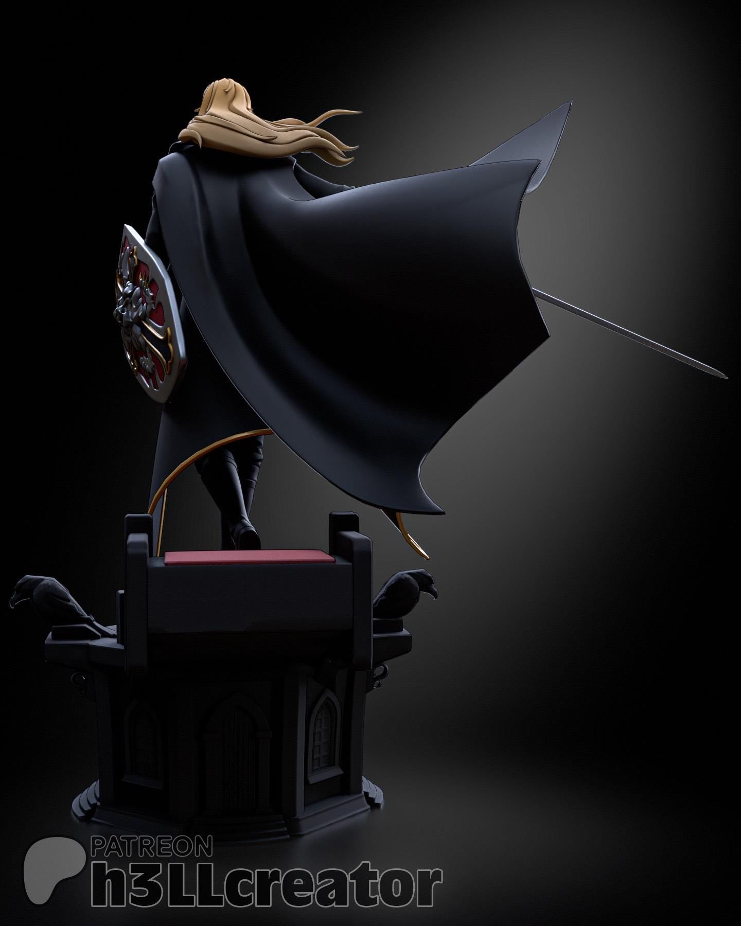 Alucard Castlevania Figure - Alternate view 3