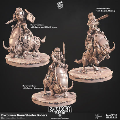 Dwarf Rider Miniature