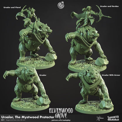 Elf Animal Companion Miniature