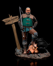 Vesemir The Witcher Figure - resin tabletop miniature front view
