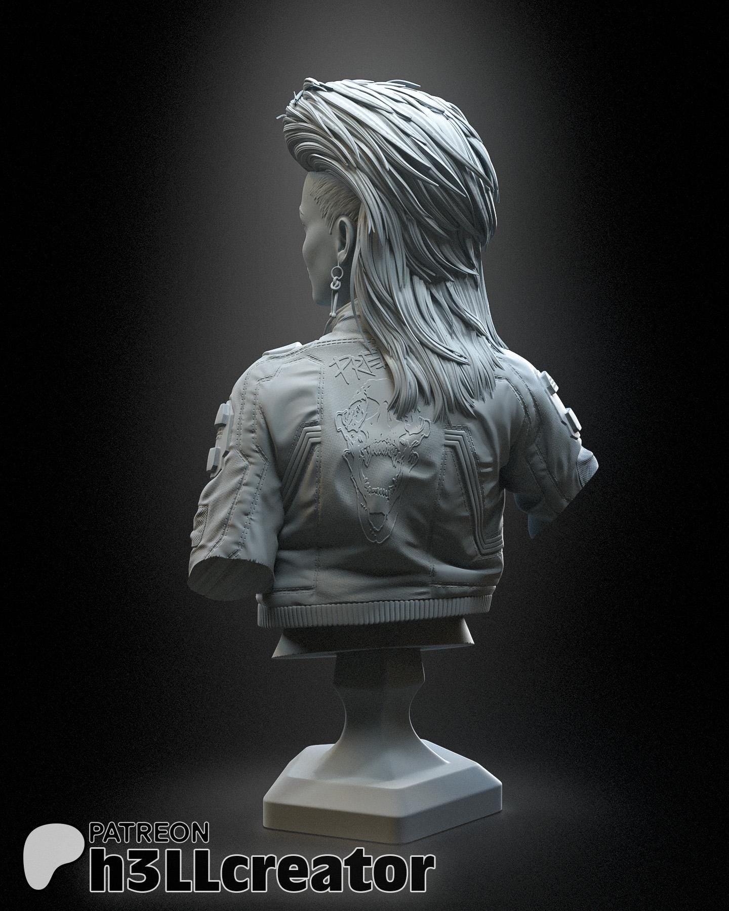 Rogue Amendiares Bust - Cyberpunk 2077 - Alternate view 3
