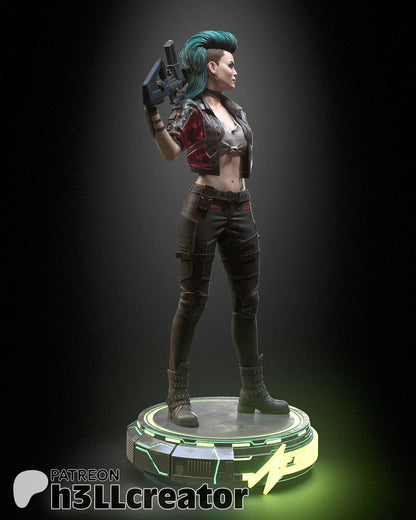 Rogue Amendiares Figure - Cyberpunk 2077 - Alternate view 2