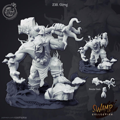 Orc Miniature - Alternate view 2