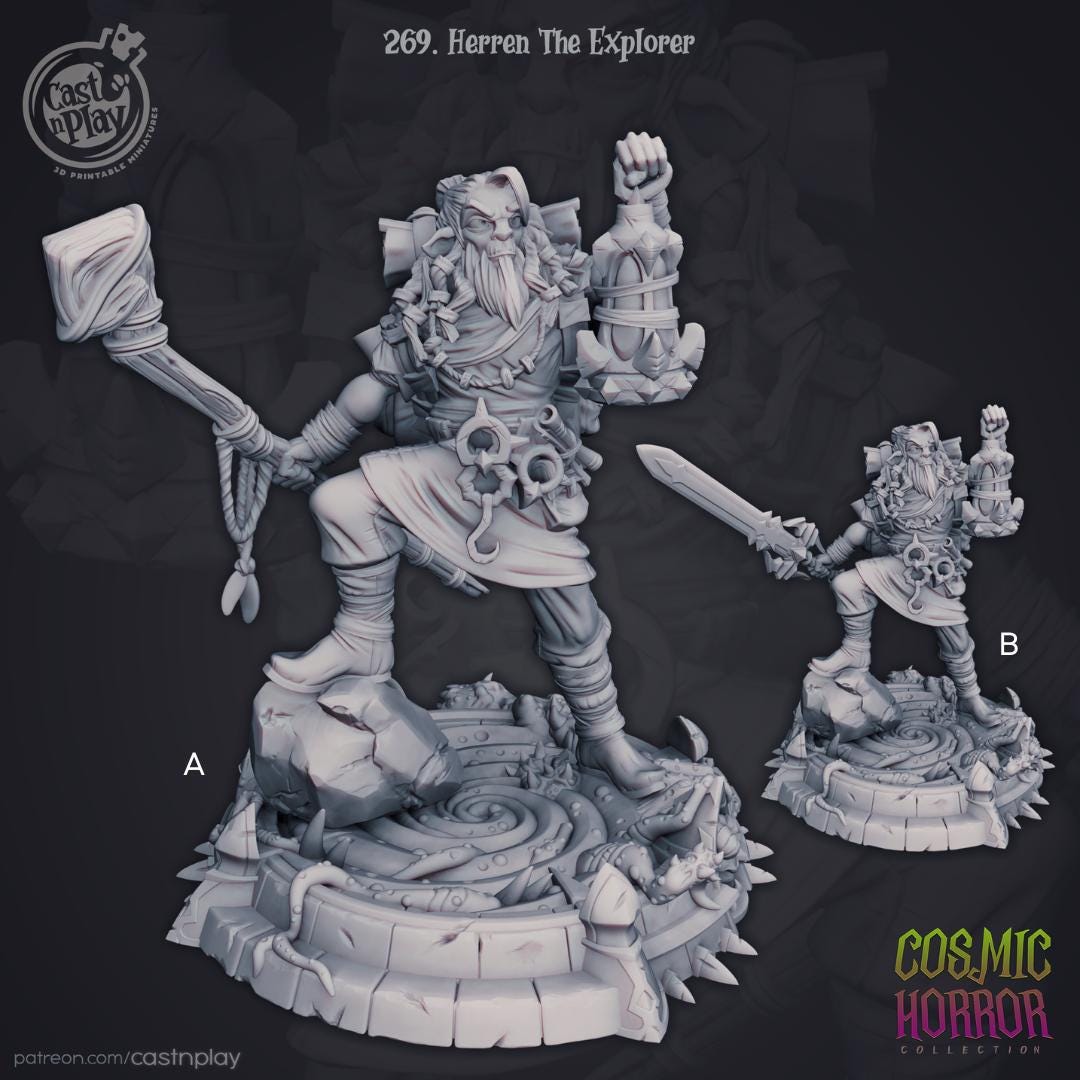 Wizard Miniature - Alternate view 2