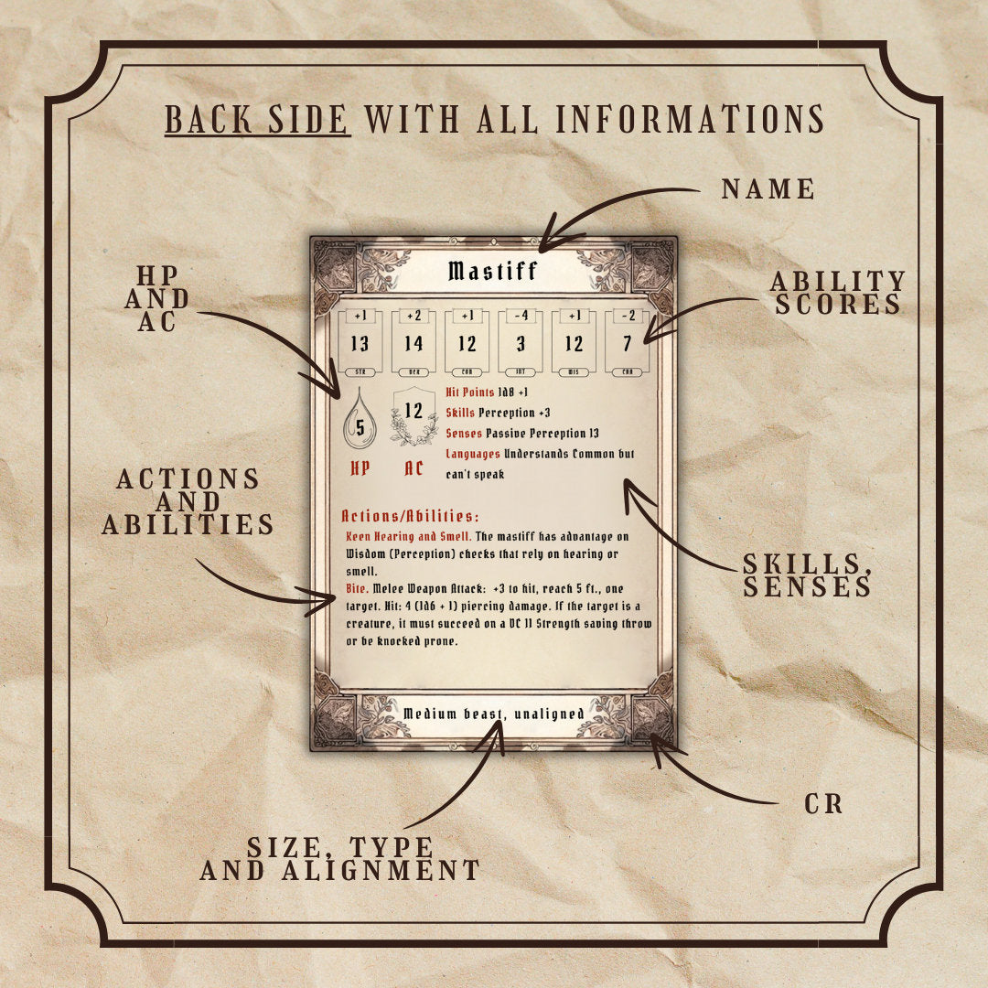Animal Companion Cards - Alternate view 3