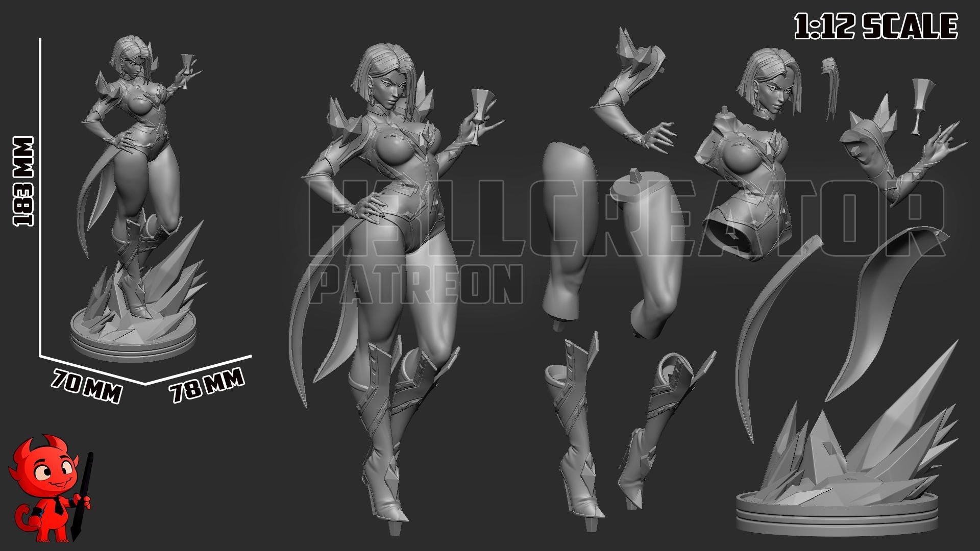 Emma Frost Figure - Marvel Rivals - Alternate view 8