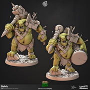 Orc Giant Miniature - resin tabletop miniature front view