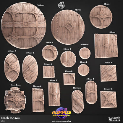 Huppus Space Merceneries Bases Set