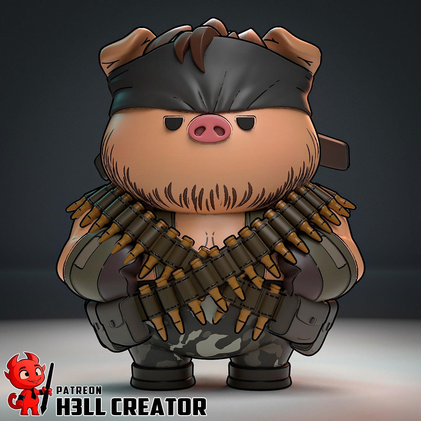 Solid Snake Metal Gear Solid Chibi Figure - Alternate view 5