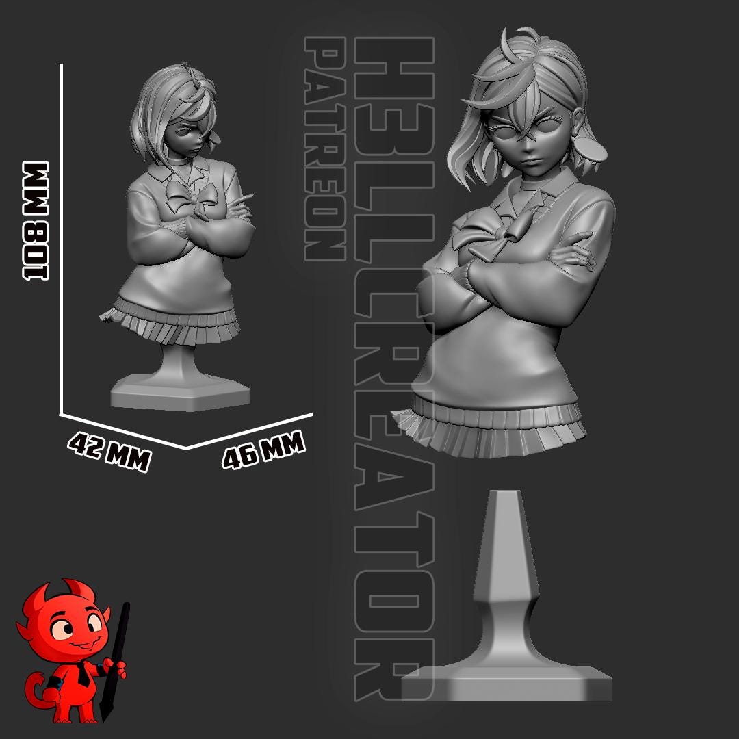Momo Ayase DanDaDan Bust - Alternate view 7