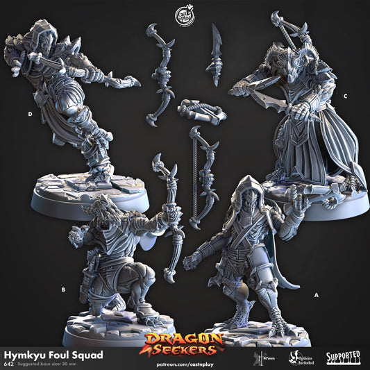 Dragonborn Ranger Miniature