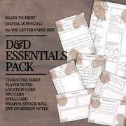 Essentials Pack - digital download preview