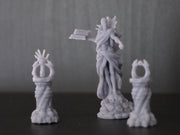Vecna Miniature - resin tabletop miniature front view