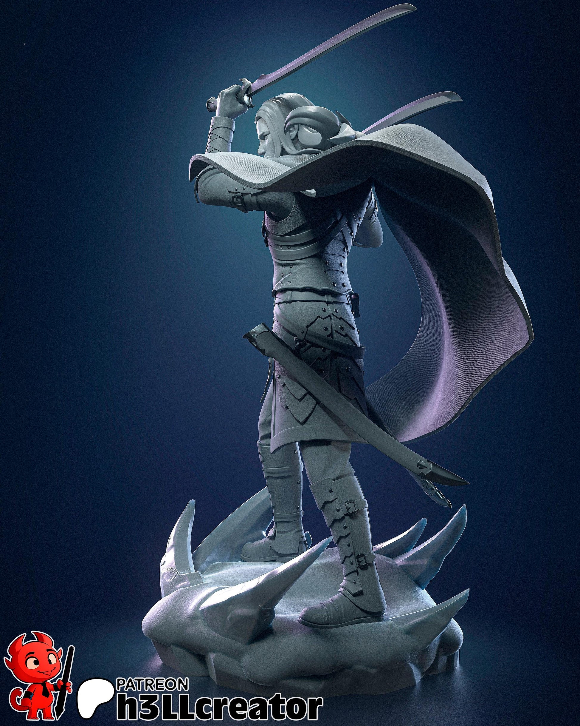 Drizzt Do'Urden Figure - Alternate view 5