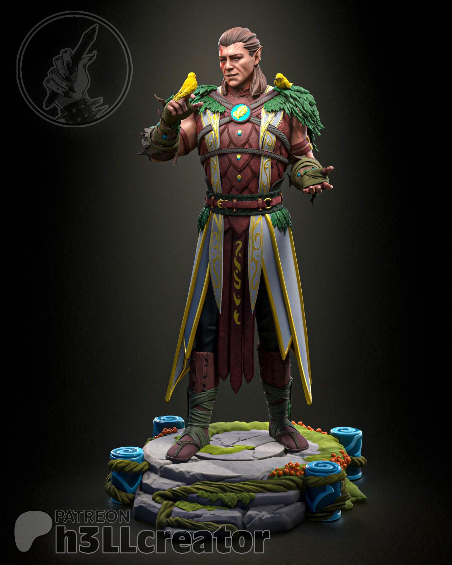Halsin Figure - Baldur's Gate 3 - Alternate view 4