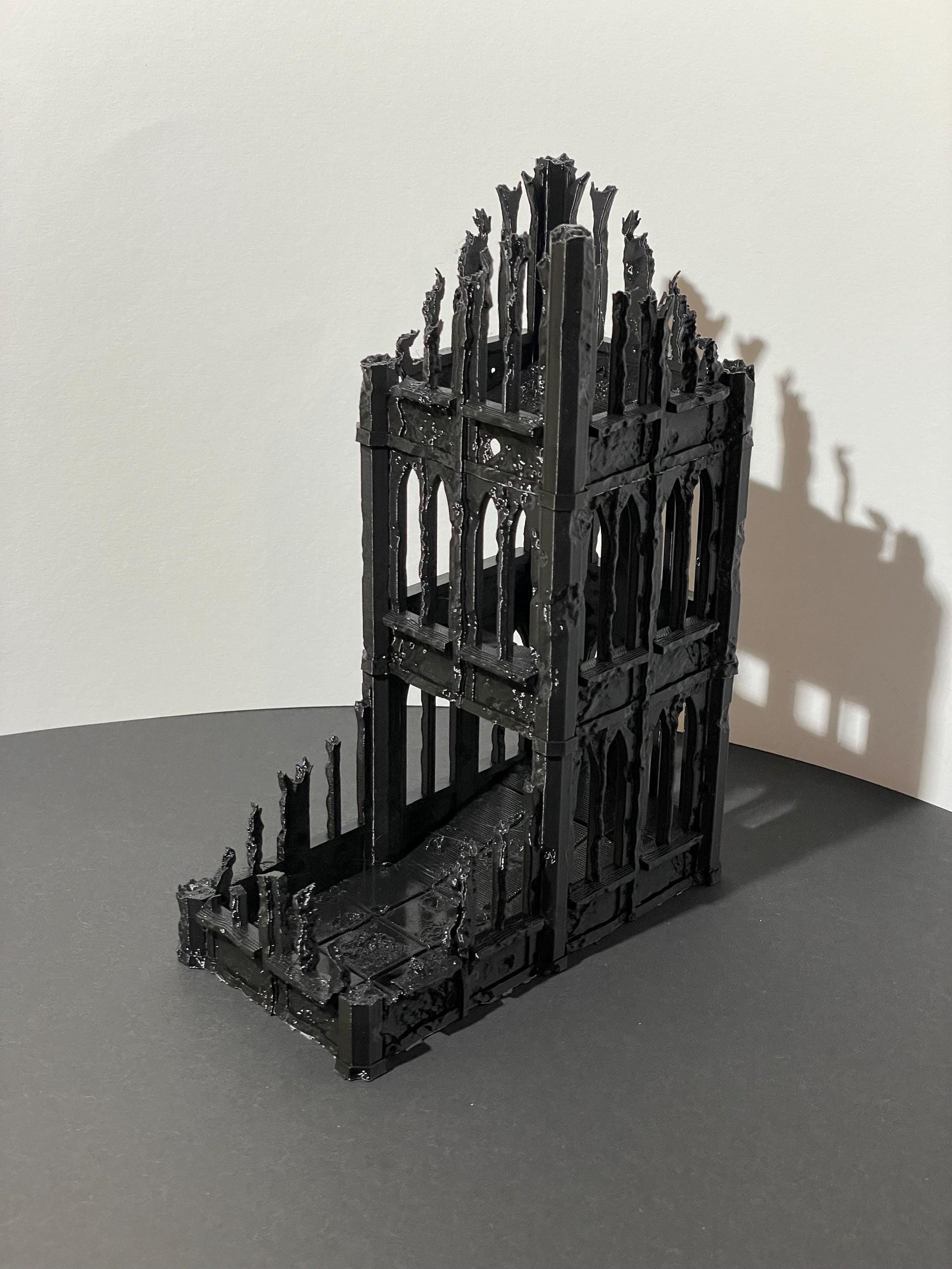 Ancient Gothic Ruin Dice Tower - Alternate view 3