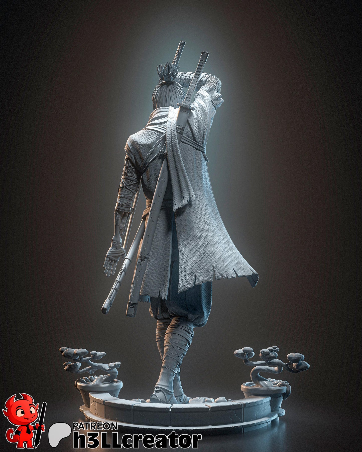 Wolf Sekiro Shadows Die Twice Figure - Alternate view 6