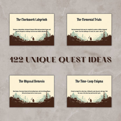 Quest Ideas Cards - Alternate view 2