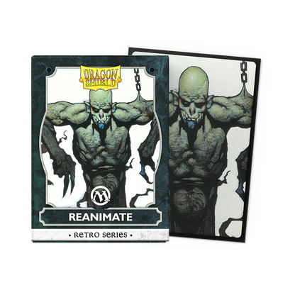 Dragon Shield MTG Retro Series - Reanimate Brushed Art Sleeves (100) - official product image 4